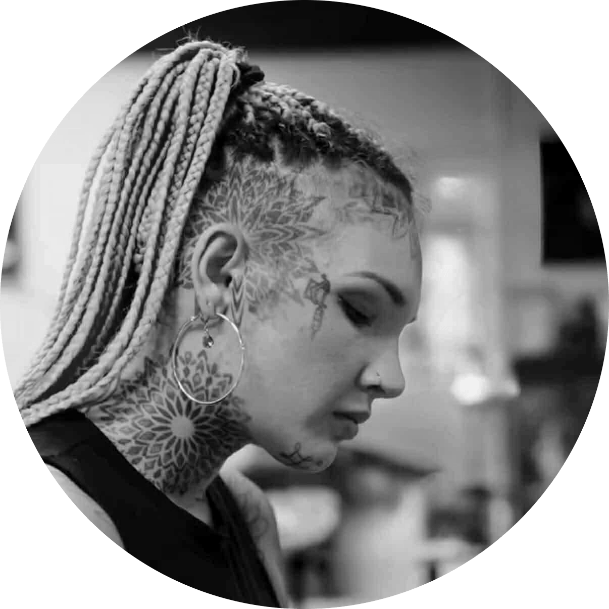 Georgia, professional tattoo artist at Black Temple Tattoo Cairns