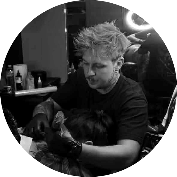 Kalu, professional tattoo artist at Black Temple Tattoo Cairns