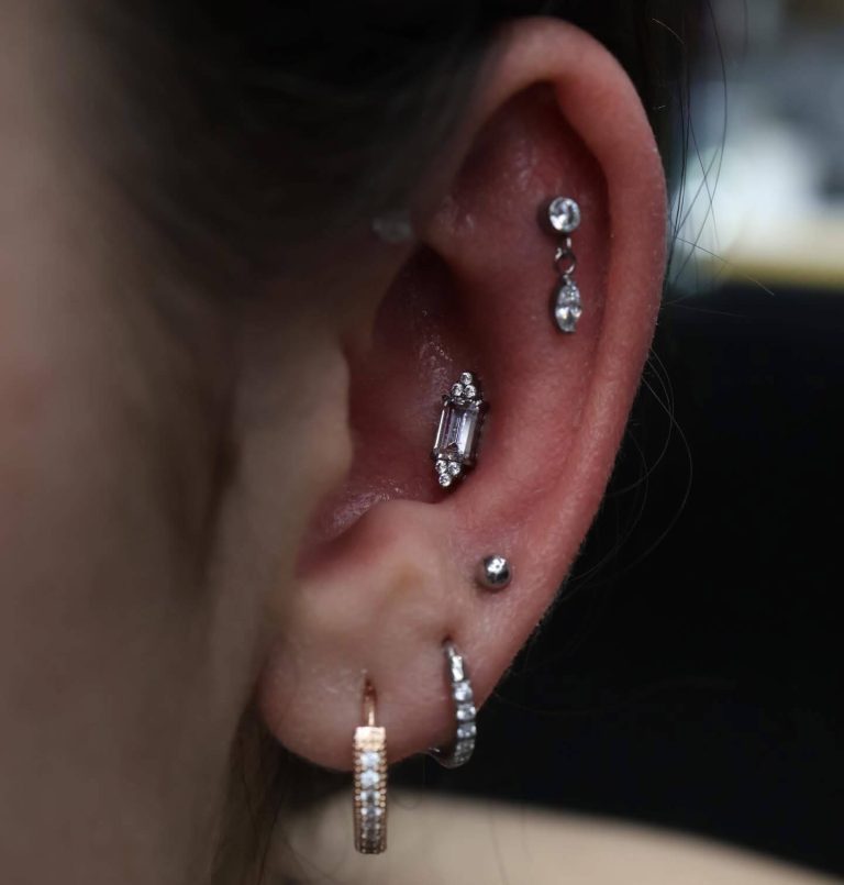 Black Heart Body Piercing at Black Temple Tattoo Cairns professional body piercing studio with premium jewellery and experienced piercers in Cairns