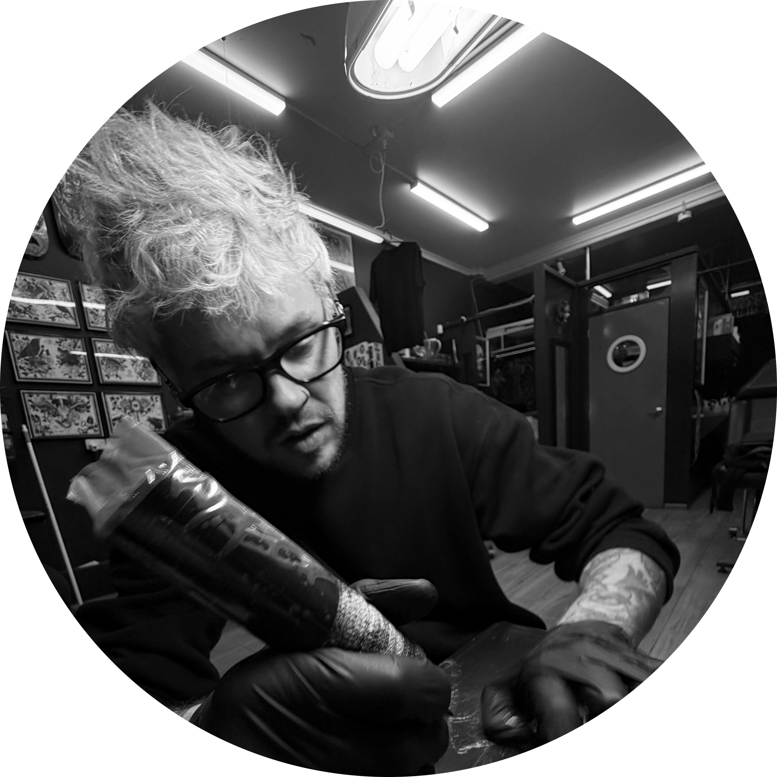 Josh, professional tattoo artist at Black Temple Tattoo Townsville